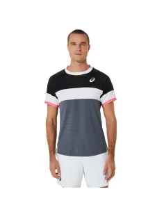 Camiseta Asics Men Match Ss Top 2041a244-003  | Ofertas de pádel